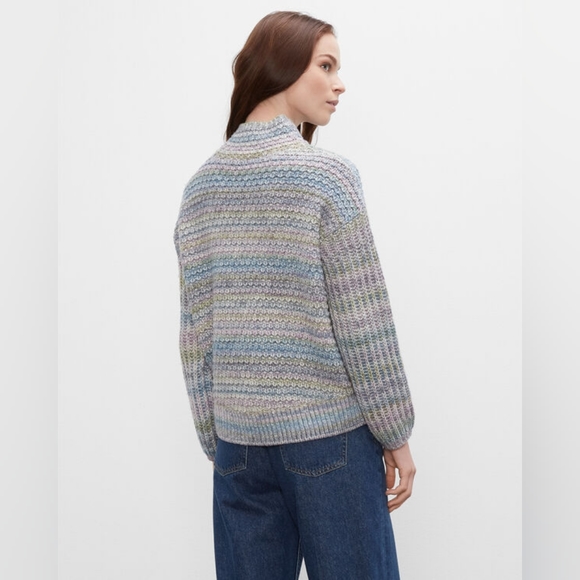 CLUB MONACO space dyed mockneck sweater size large - Picture 2 of 9